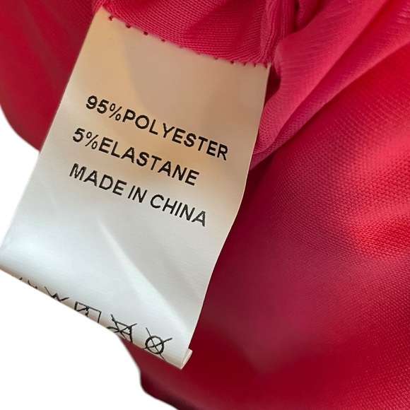 Pink Silver Sequin Embroidered Floral Preppy Barbie Glam Party Midi Dress - Picture 7 of 8